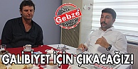 Pazar günü galibiyet için çıkacağız