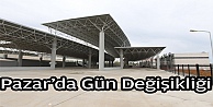 Pazar'ın olduğu günlerde değişiklik