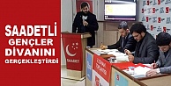 Saadetli gençler divanını gerçekleştirdi