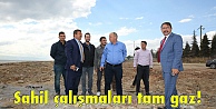 Sahil çalışmaları tam gaz!