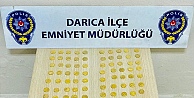Sahte altınları satmak isterken yakalandı
