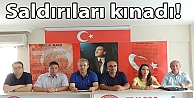 Saldırıları kınadı!