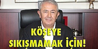 Sarıbay: Köşeye sıkışmamak için!