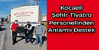 Şehir Tiyatroları personelinden sağlıkçilara  destek