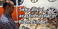 Seka arşivi araştırmacıların hizmetinde!
