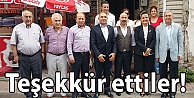 Teşekkür ettiler!