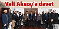 Trabzonlu Gençlerden Vali Aksoy'a davet