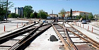 Tramvay'da ray montajının sonuna gelindi