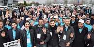 TÜGVA Erdoğan için yürüdü