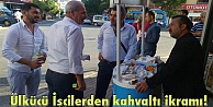 Ülkücü İşçilerden kahvaltı ikramı!