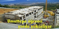 Umuttepe öğrenci yurdu yükseliyor