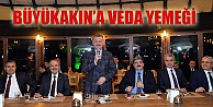 Vali Büyükakın'a veda yemeği