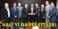 Vali Güzeloğlu'nu 'Artvin  Şenliklerine' davet ettiler