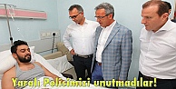Yaralı Polisimizi unutmadılar!