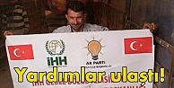 Yardımlar ulaştı!