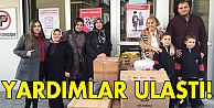 Yardımlar ulaştı!