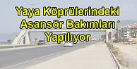 Yaya Köprülerindeki Asansör Bakımları Yapılıyor