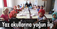 Yaz okullarına yoğun ilgi