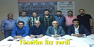 Yönetim hız verdi