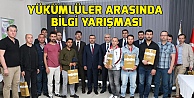 Yükümlüler arasında bilgi yarışması düzenlendi