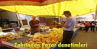 Zabıtadan Pazar denetimleri