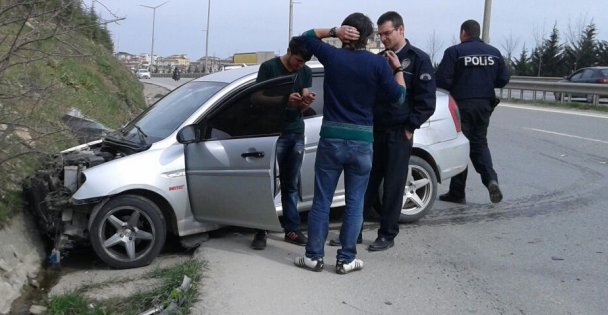 TIR ile çarpıştı: 1 yaralı