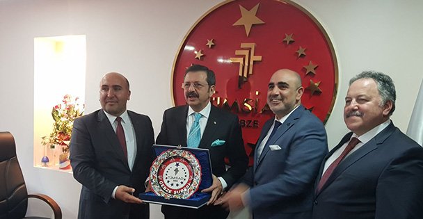 TOBB Başkanı'ndan TÜMSİAD Gebze'ye Ziyaret