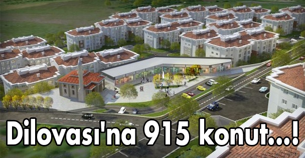 TOKİ'den Dilovası'na 915 konut