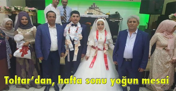 Toltar'dan, hafta sonu yoğun mesai