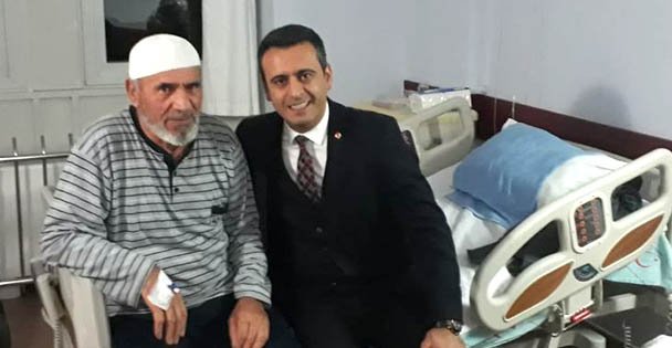 Törk'ten Farabi'deki hastalara ziyaret