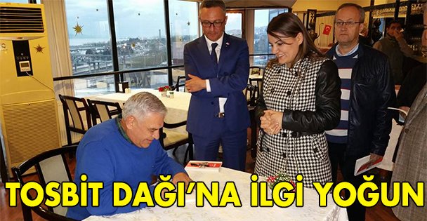 Tosbit Dağı'na ilgi yoğun