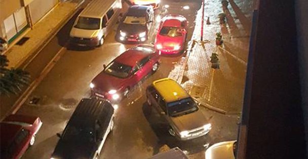 Trafik Arap saçı!