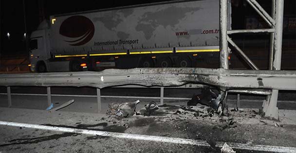 Trafik kazası:2 Ölü