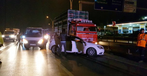 Trafik kazası: 1 yaralı