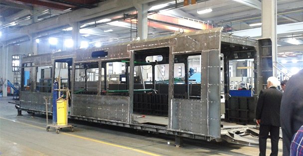 Tramvay araçlarının üretimine başlanacak