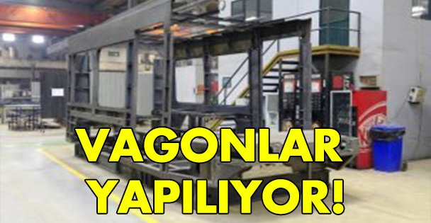 Tramvay vagonları yapım aşamasında