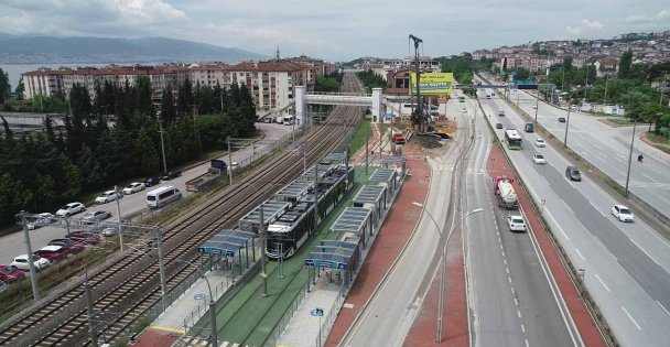 Tramvay Yaya Köprüsü Temel Kazıkları Çakılmaya Başlandı