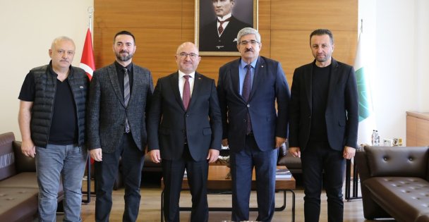 TSE Başkanı Mahmut Sami Şahin'den KOTO'ya ziyaret