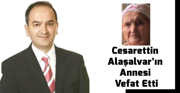 Tübitak Gıda Bölümü Başkanı Cesarettin Alaşalvar'ın Annesi Vefat Etti
