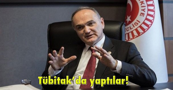 Tübitak'da yaptılar!