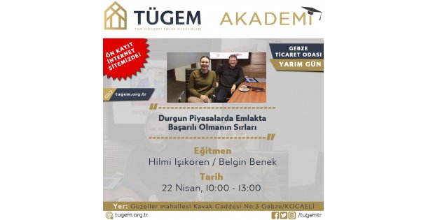 TÜGEM'DEN AKADEMİ ZİRVESİ