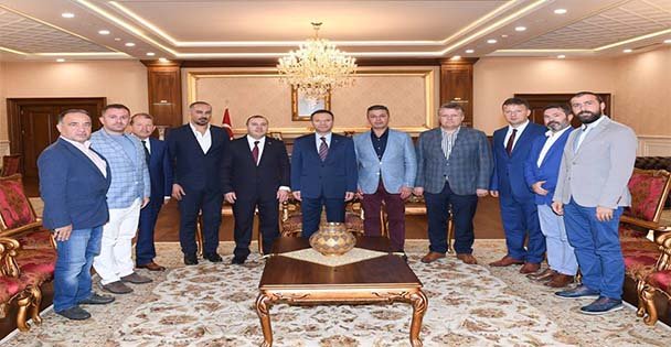 Tüksiad'dan Vali Aksoy'a Ziyaret