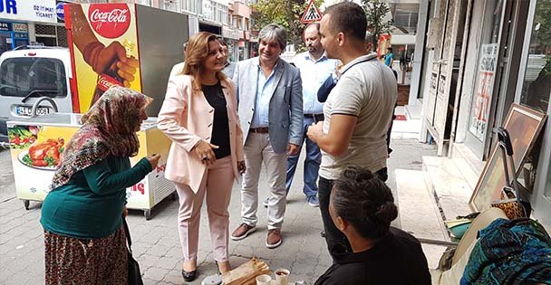 Turan Güneş Esnafını Ziyaret Etti