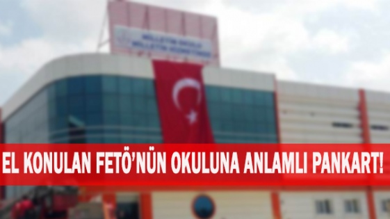 Türk Bayrağı asıldı, mesaj verildi!