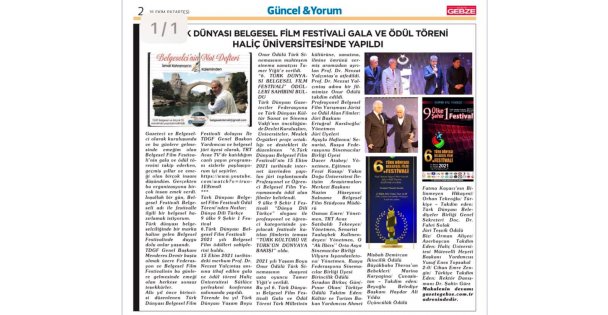 Türk Dünyası Belgesel Film Festivali Ödülleri Sahiplerini Buldu