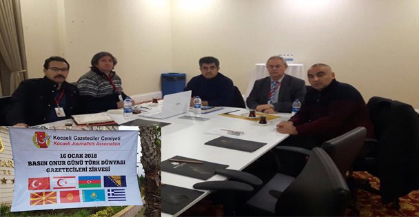 Türk Dünyası Gazeteciler Zirvesi Kocaelide Toplanıyor