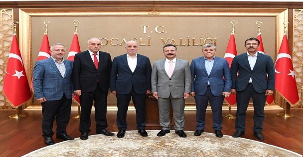 TÜRK-İŞ Genel Başkanı, Aksoy'u ziyaret etti
