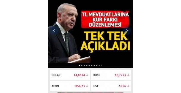 Türkiye de Son Günlerde Yaşanan Ekonomik Gelişmeler