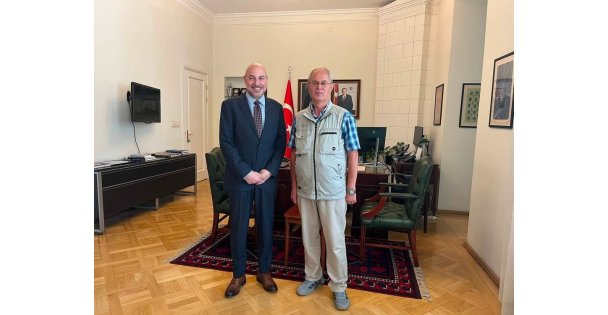 Türkiye'nin Letonya Büyükelçisi Ahmet Cemil Miroğlu, Devr-i Âlem Belgesel Programı'na Konuk Oldu