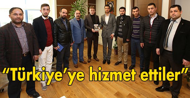 'Türkiye'ye hizmet ettiler”